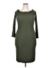 ING Solid Green Casual Dress Size 1X - photo 1