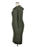 ING Solid Green Casual Dress Size 1X - photo 5
