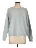 Vero Moda Solid Gray Pullover Sweater Size L - photo 1