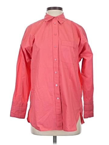 J.Crew Collection Long Sleeve Button-Down Shirt (view 1)