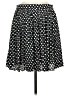 J.Crew 100% Polyester Polka Dots Black Casual Skirt Size 6 - photo 1