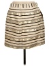 J.Crew Stripes Gold Casual Skirt Size 4 - photo 2