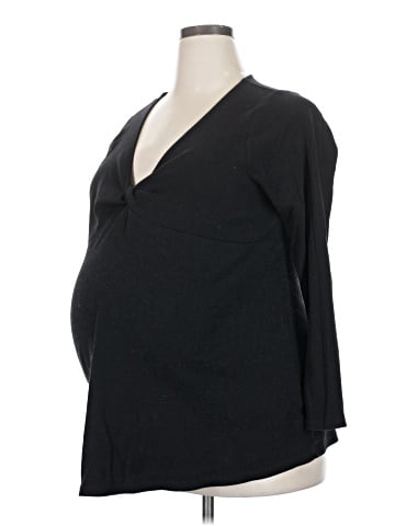 Old Navy - Maternity 3/4 Sleeve T-Shirt (view 1)
