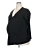 Old Navy - Maternity Black 3/4 Sleeve T-Shirt Size XXL - photo 1
