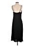 Zara 100% Polyester Solid Black Cocktail Dress Size S - photo 2