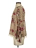OMG! Accessories Floral Tan Pullover Sweater Size XS - photo 5