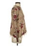 OMG! Accessories Floral Tan Pullover Sweater Size XS - photo 4