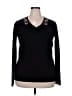 Jaclyn Smith Black Pullover Sweater Size XXL - photo 1