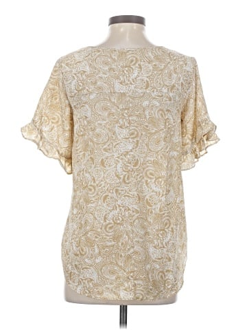 MICHAEL Michael Kors Short Sleeve Blouse (view 2)