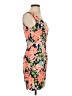 Necessary Clothing 100% Polyester Floral Orange Cocktail Dress Size S (estimated) - photo 4