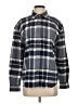 Onia 100% Cotton Checkered-gingham Gray Long Sleeve Button-Down Shirt Size S - photo 1
