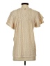 Assorted Brands Tan Short Sleeve Blouse Size S - photo 2