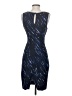 Milly Graphic Blue Cocktail Dress Size 2 - photo 2
