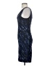 Milly Graphic Blue Cocktail Dress Size 2 - photo 5