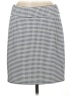 Tribal Houndstooth White Casual Skirt Size 8 - photo 1