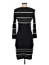 Ann Taylor Stripes Black Cocktail Dress Size XS - photo 2