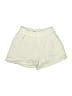 ALLSAINTS 100% Cotton Solid Ivory Shorts Size XS - photo 1