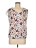 Dear John 100% Modal Ivory Short Sleeve Blouse Size M - photo 1