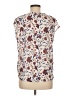 Dear John 100% Modal Ivory Short Sleeve Blouse Size M - photo 2