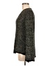 Zara Metallic Black Pullover Sweater Size M - photo 5
