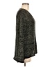 Zara Metallic Black Pullover Sweater Size M - photo 4
