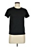Unbranded Solid Black Active T-Shirt Size M - photo 1