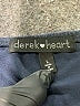 Derek Heart Solid Blue Romper Size L - photo 4