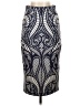 ECI Paisley Blue Formal Skirt Size XS - photo 1
