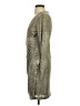 Calvin Klein Metallic Silver Cocktail Dress Size 4 (petite) - photo 5