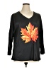 Unbranded Black 3/4 Sleeve T-Shirt Size XL - photo 1