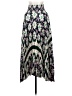 A.L.C. 100% Polyester Print Green Casual Skirt Size 4 - photo 1