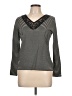 Chaps Black Long Sleeve Polo Size L (petite) - photo 1