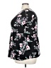 Torrid Black Short Sleeve Blouse Size 5X Plus (6) - photo 5