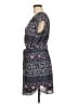 DR2 Paisley Blue Casual Dress Size M - photo 5