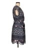 DR2 Paisley Blue Casual Dress Size M - photo 4