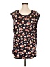 B Collection by Bobeau Black Sleeveless Top Size XL - photo 1