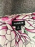 Torrid 100% Polyester Floral Purple Long Sleeve Blouse Size 4X Plus (4) - photo 7