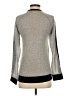 Collective Concepts Metallic Silver Pullover Sweater Size S - photo 2