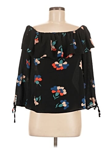 Atmosphere 3/4 Sleeve Blouse (view 1)