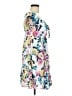 Torrid 100% Rayon Floral Blue Casual Dress Size Med Plus (00) - photo 4