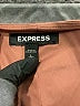 Express Solid Brown Casual Dress Size L - photo 7