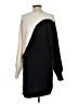 Blu Pepper Color Block Ivory Pullover Sweater Size S - photo 2