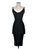 PrettyLittleThing Solid Black Cocktail Dress Size 4 - photo 1