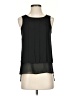 HD in Paris 100% Polyester Black Sleeveless Blouse Size 0 - photo 1