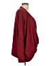 Self Contrast Burgundy Cardigan Size L - photo 4