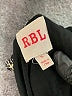 RBL Apparel 100% Polyester Black Sleeveless Blouse Size S - photo 7