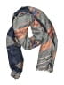 Unbranded 100% Polyester Gray Blue Scarf One size - photo 1