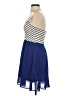Jealous Tomato 100% Polyester Stripes Blue Casual Dress Size S - photo 5