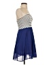 Jealous Tomato 100% Polyester Stripes Blue Casual Dress Size S - photo 4