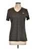 Adidas 100% Polyester Gray Active T-Shirt Size L - photo 1